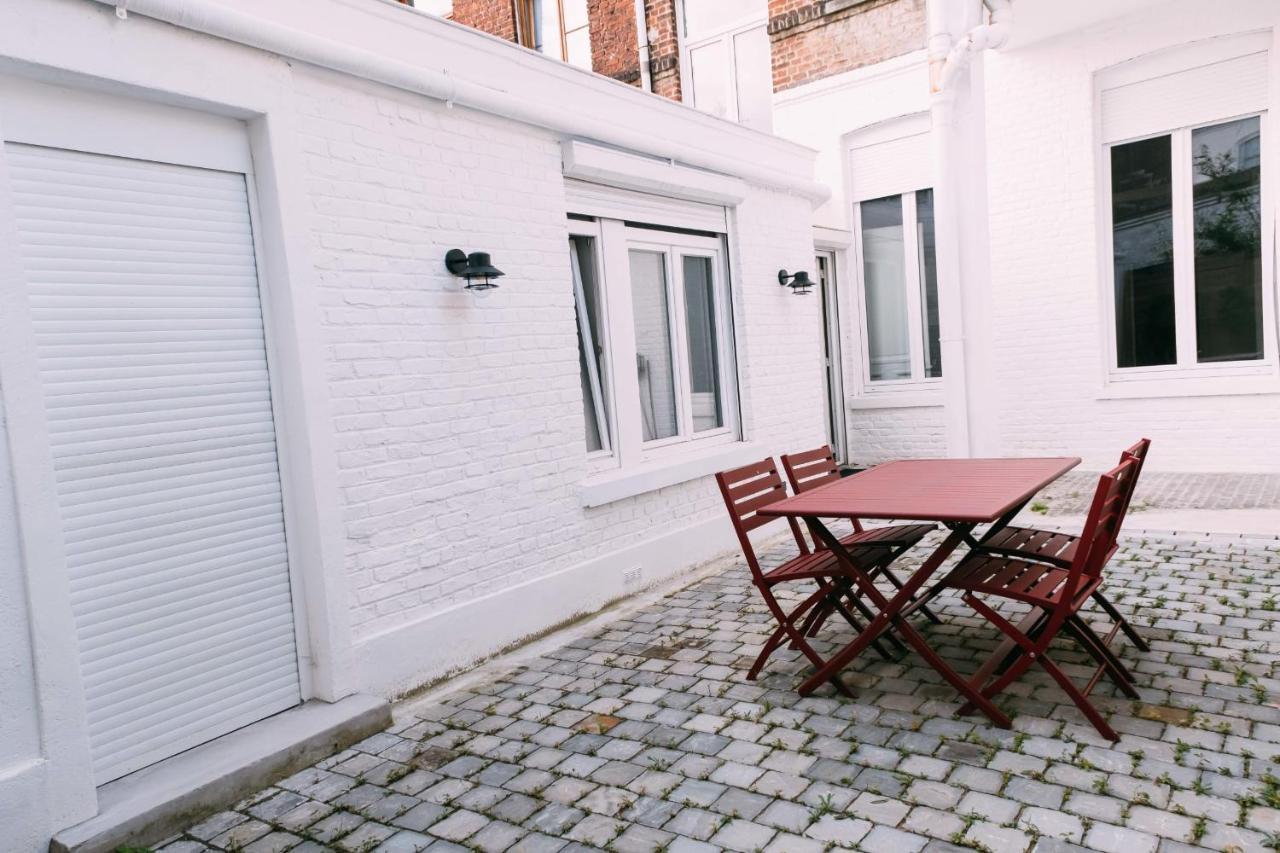 Charming Apartment With Terrace In Lille Lila Exterior foto